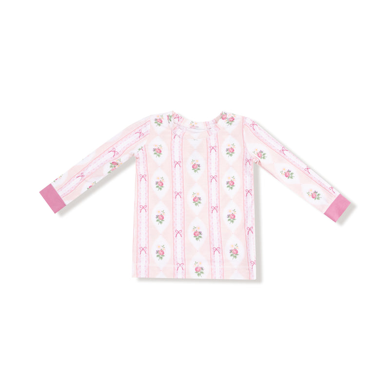 Ogee Lace Floral - Long Sleeve Loungewear Set