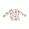 Sweet Brown Bears - Long Sleeve Loungewear Set