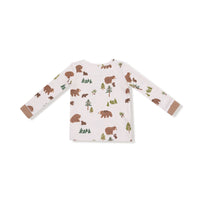 Sweet Brown Bears - Long Sleeve Loungewear Set