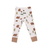 Sweet Brown Bears - Long Sleeve Loungewear Set