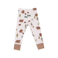 Sweet Brown Bears - Long Sleeve Loungewear Set