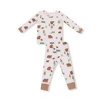Sweet Brown Bears - Long Sleeve Loungewear Set