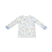 Sweet Rose Calico - Long Sleeve Loungewear Set