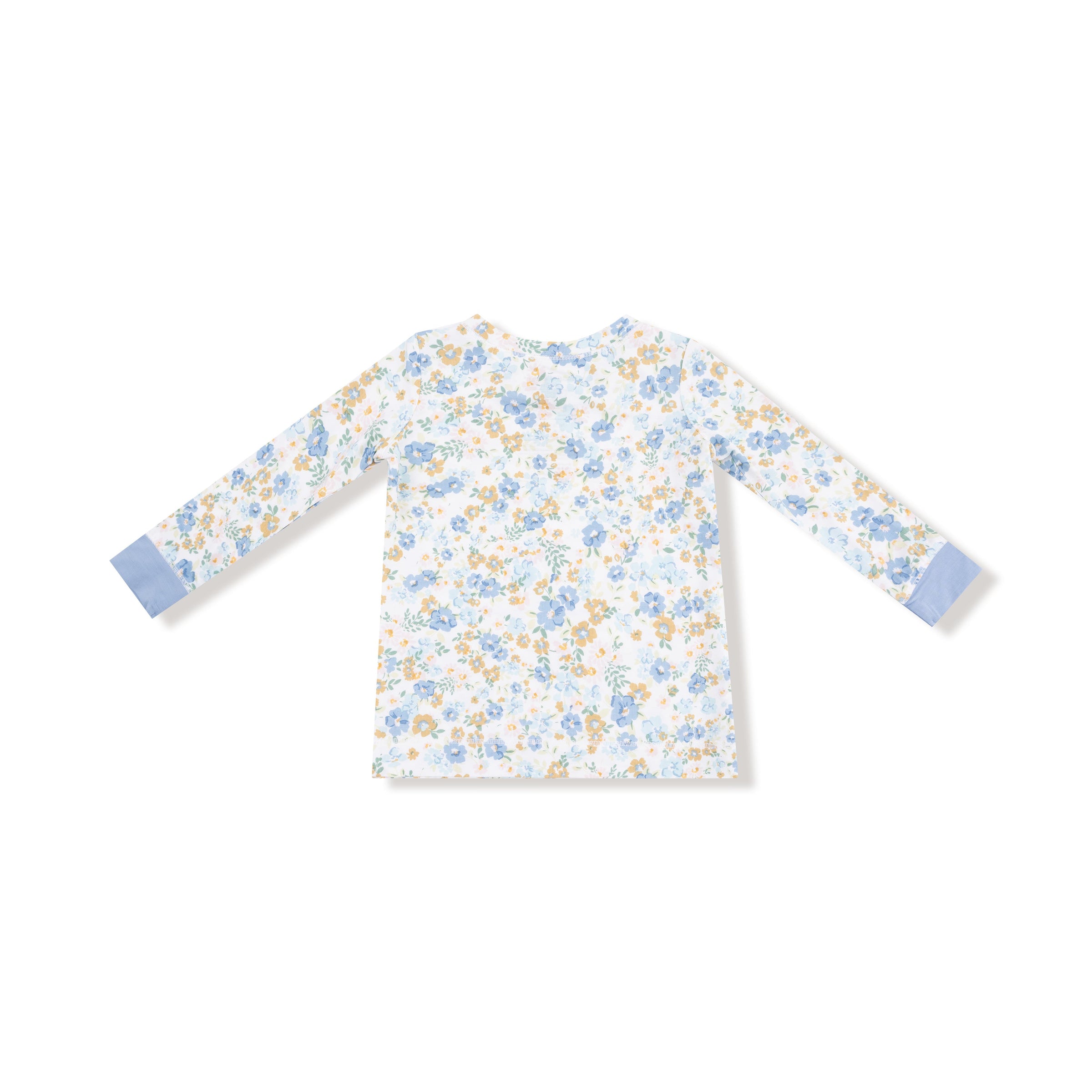 Sweet Rose Calico - Long Sleeve Loungewear Set