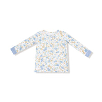 Sweet Rose Calico - Long Sleeve Loungewear Set