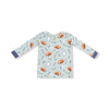 Touchdown Time - Grey Mist - Long Sleeve Loungewear Set