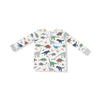 Washy Dinos - Long Sleeve Loungewear Set