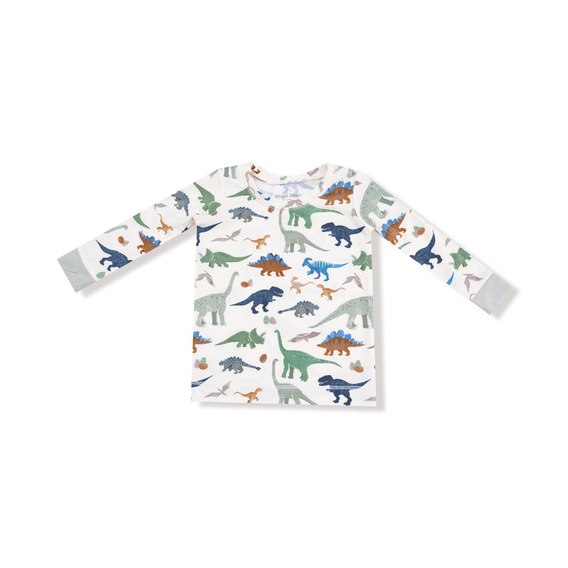 Washy Dinos - Long Sleeve Loungewear Set