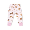 Horses - Pink - Long Sleeve Loungewear Set