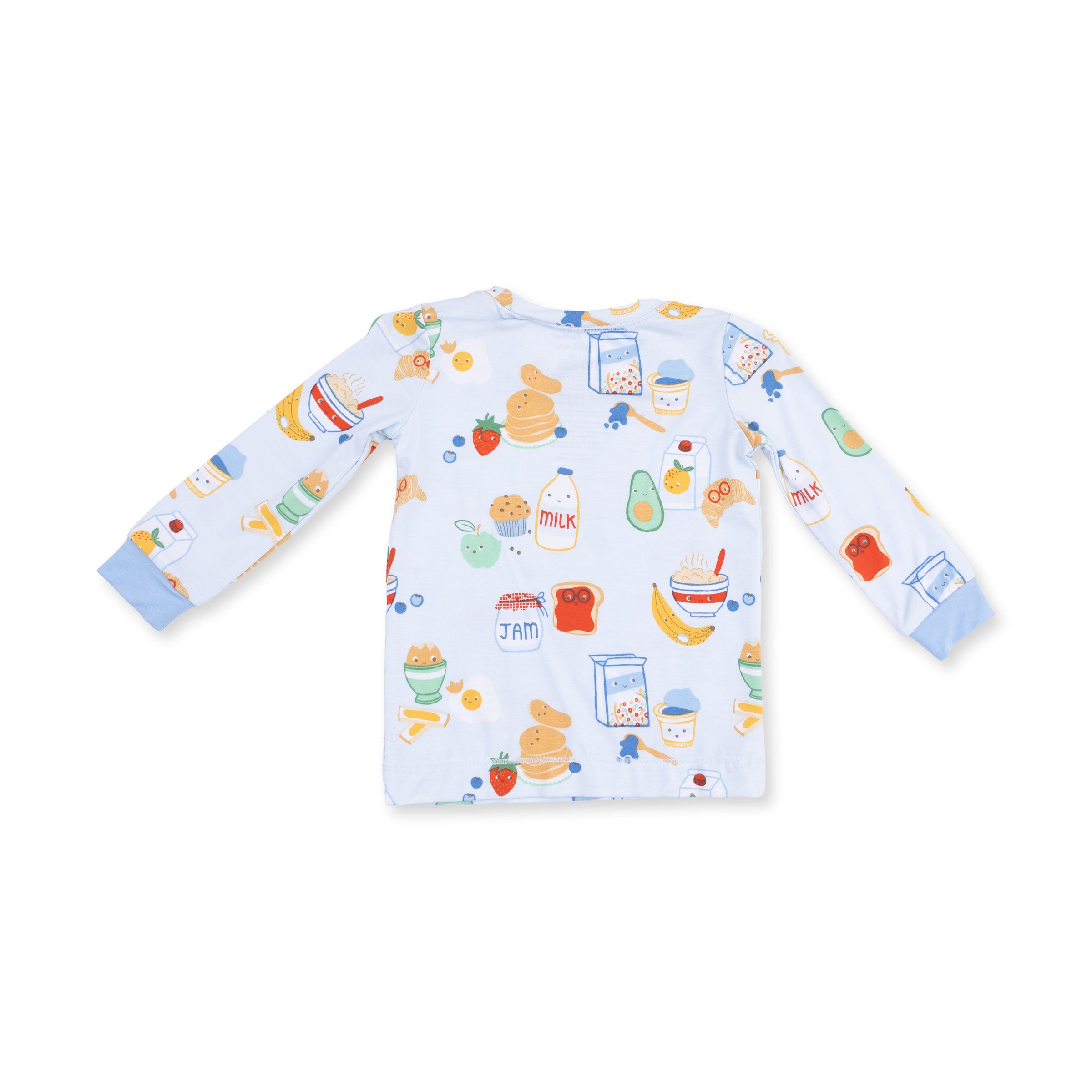 Breakfast Club Blue - Long Sleeve Loungewear Set