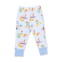 Breakfast Club Blue - Long Sleeve Loungewear Set