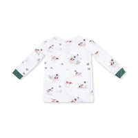 Pointer Pups and Duck Buddies - Long Sleeve Loungewear Set