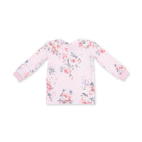 Painterly Rose Bouquets - Long Sleeve Loungewear Set
