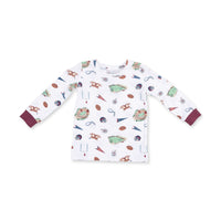 Vintage Football - Long Sleeve Loungewear Set