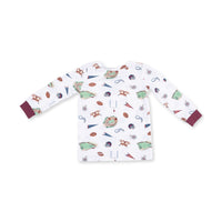 Vintage Football - Long Sleeve Loungewear Set