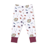 Vintage Football - Long Sleeve Loungewear Set