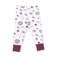 Vintage Football - Long Sleeve Loungewear Set