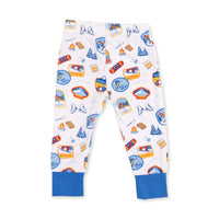 Vintage Ski Patches - Long Sleeve Loungewear Set