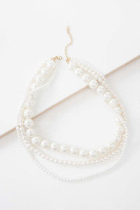 Layered Pearl Necklace