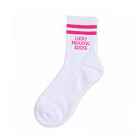 Lucky Mahjong Socks | Women's Athletic Crew Socks