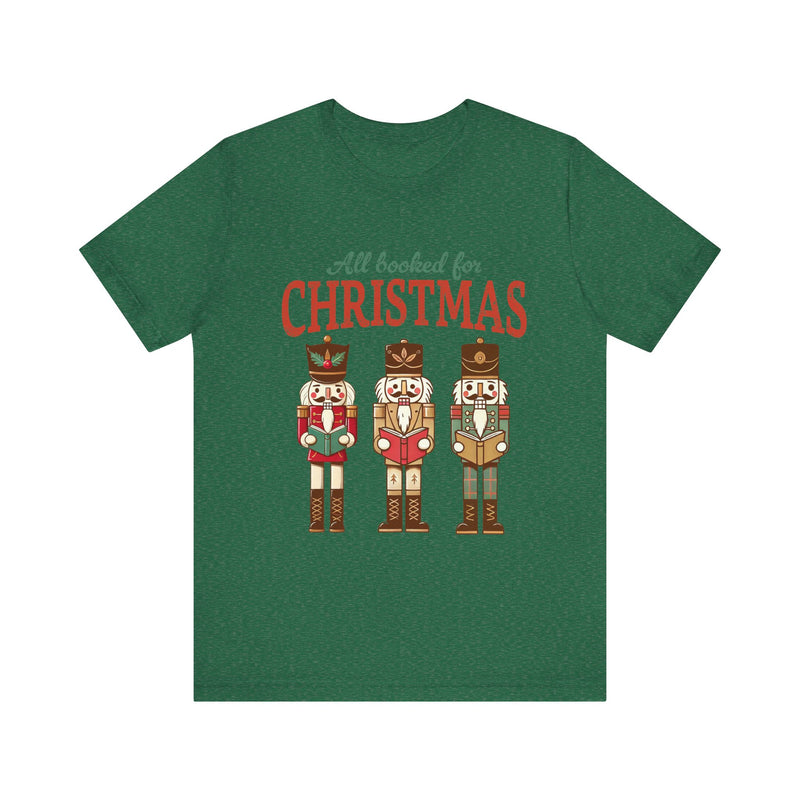 All Booked for Christmas Tee