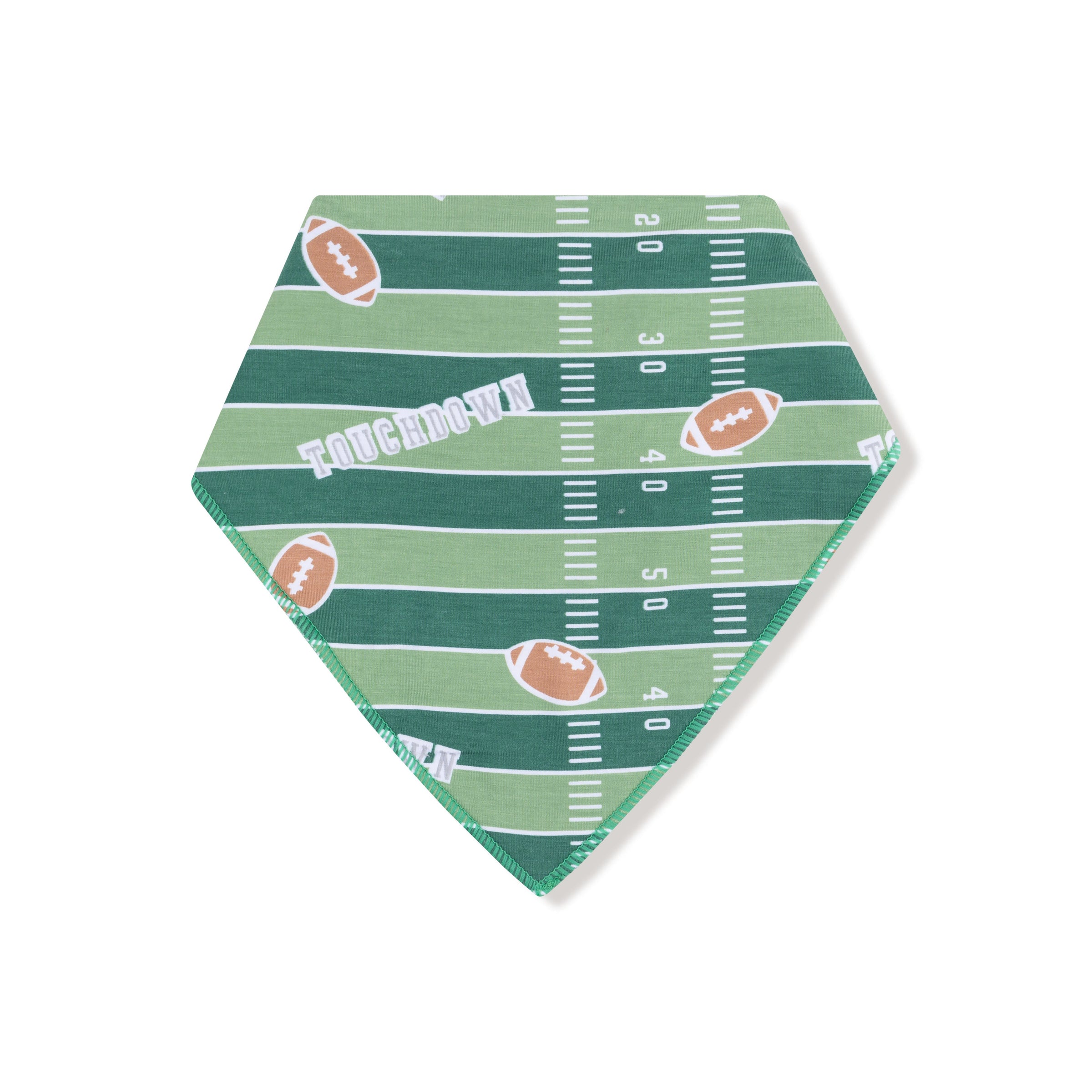 Football Field - Glow in the Dark - Bandana Bib