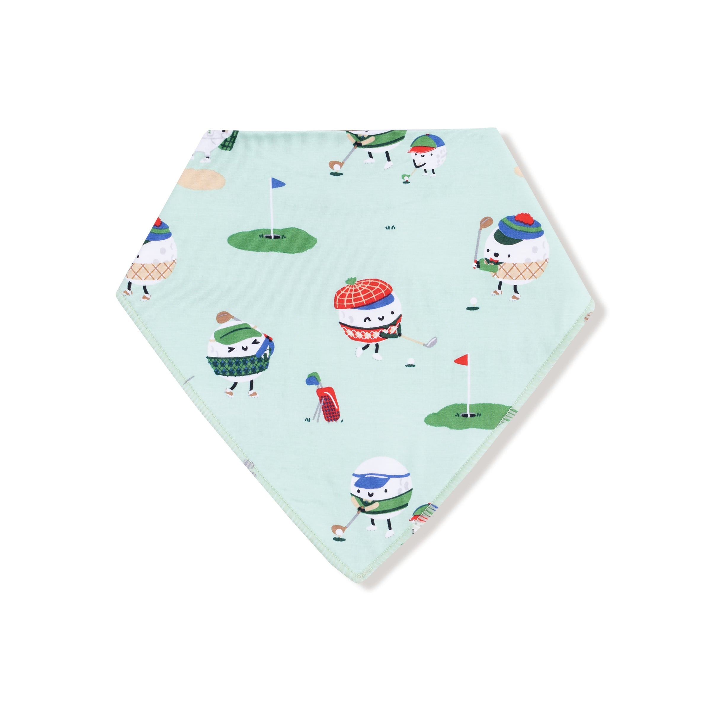 Golf Pros - Green - Bandana Bib