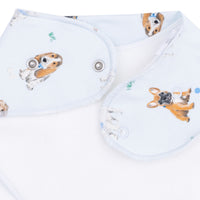 Bestie Dogs Blue - Bandana Bib