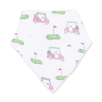 Golf Carts Pink - Bandana Bib