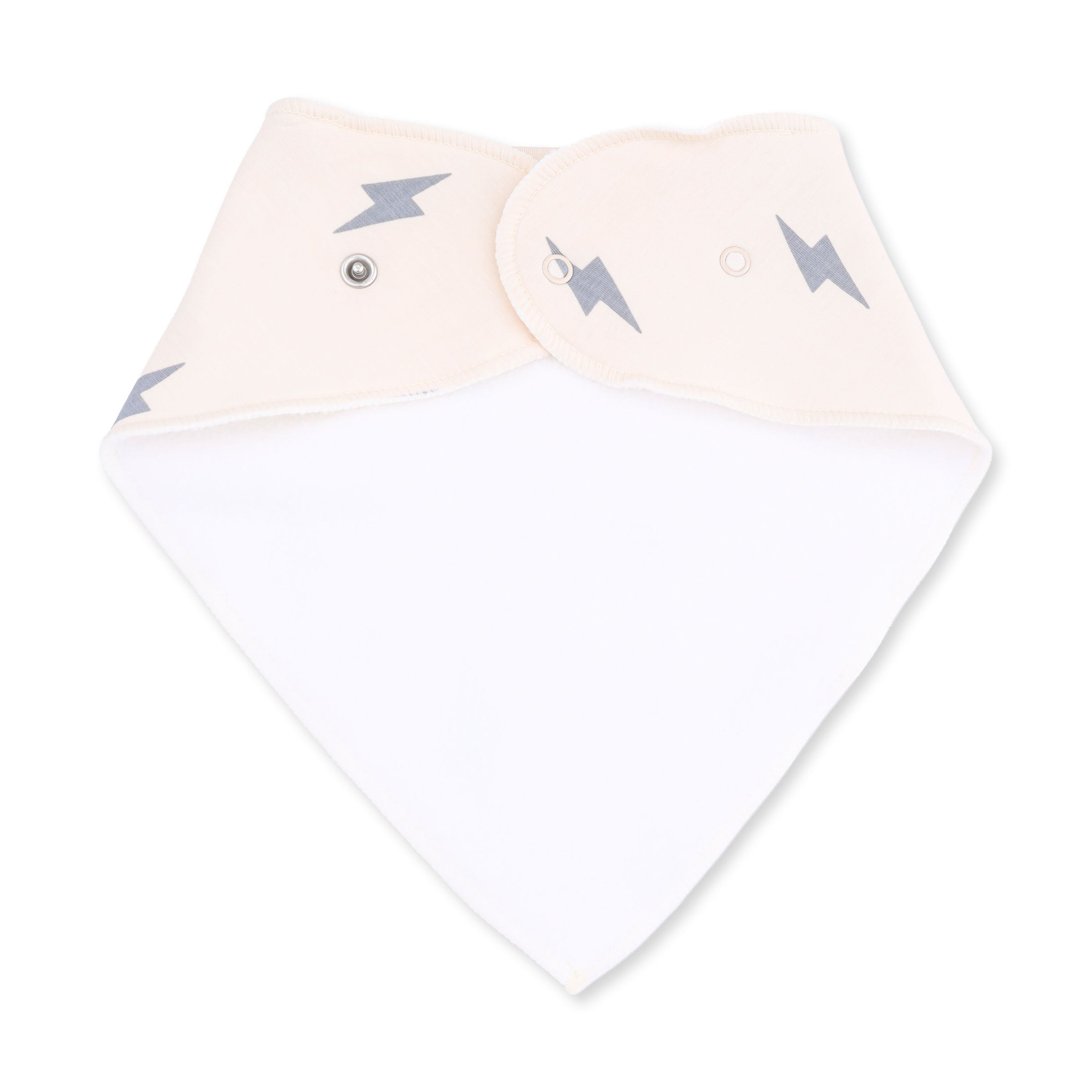 Lightning Bolt Viscose - Bandana Bib