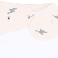 Lightning Bolt Viscose - Bandana Bib