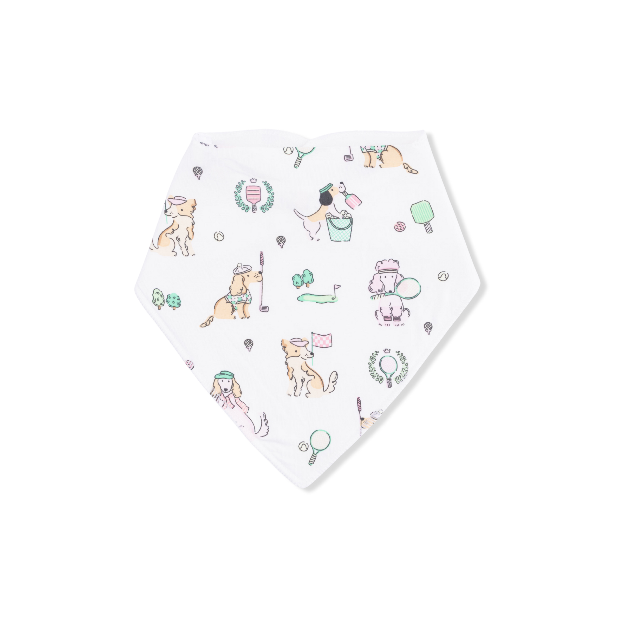Country Club Dogs Pink - Bandana Bib
