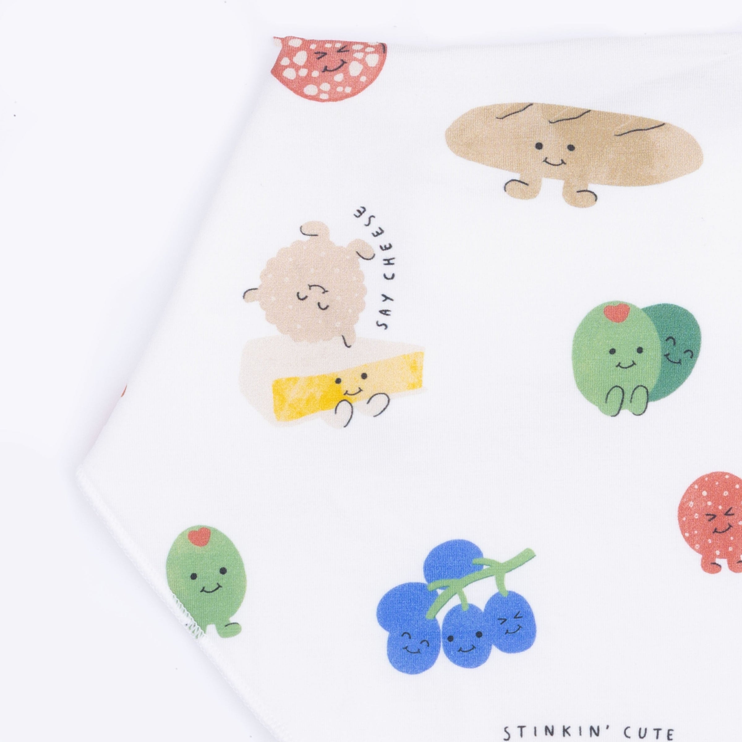 Charcuterie Cuties - Bandana Bib