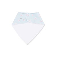 Tiny Cherry Stripe - Bandana Bib