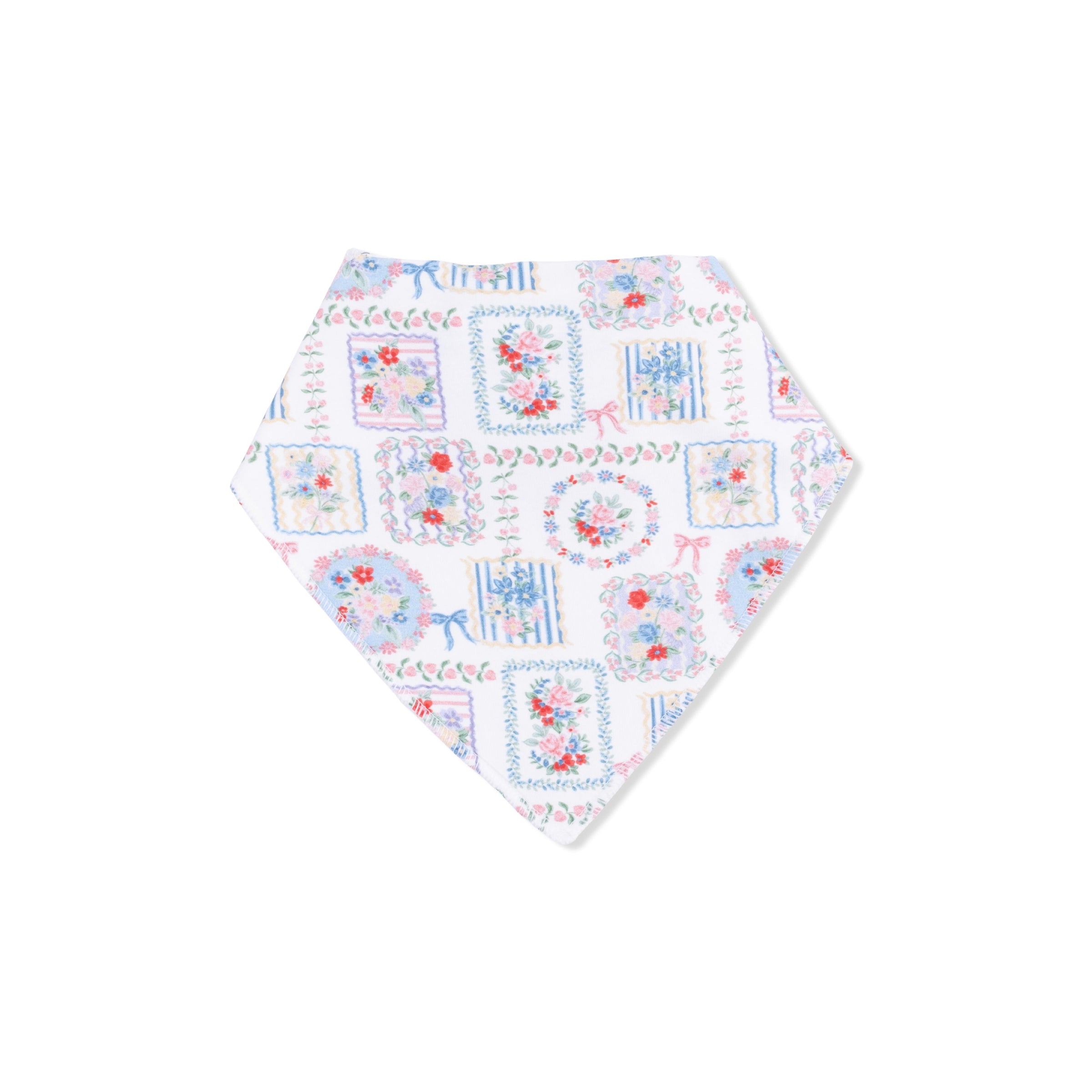 Julep's Floral Patchwork - Bandana Bib