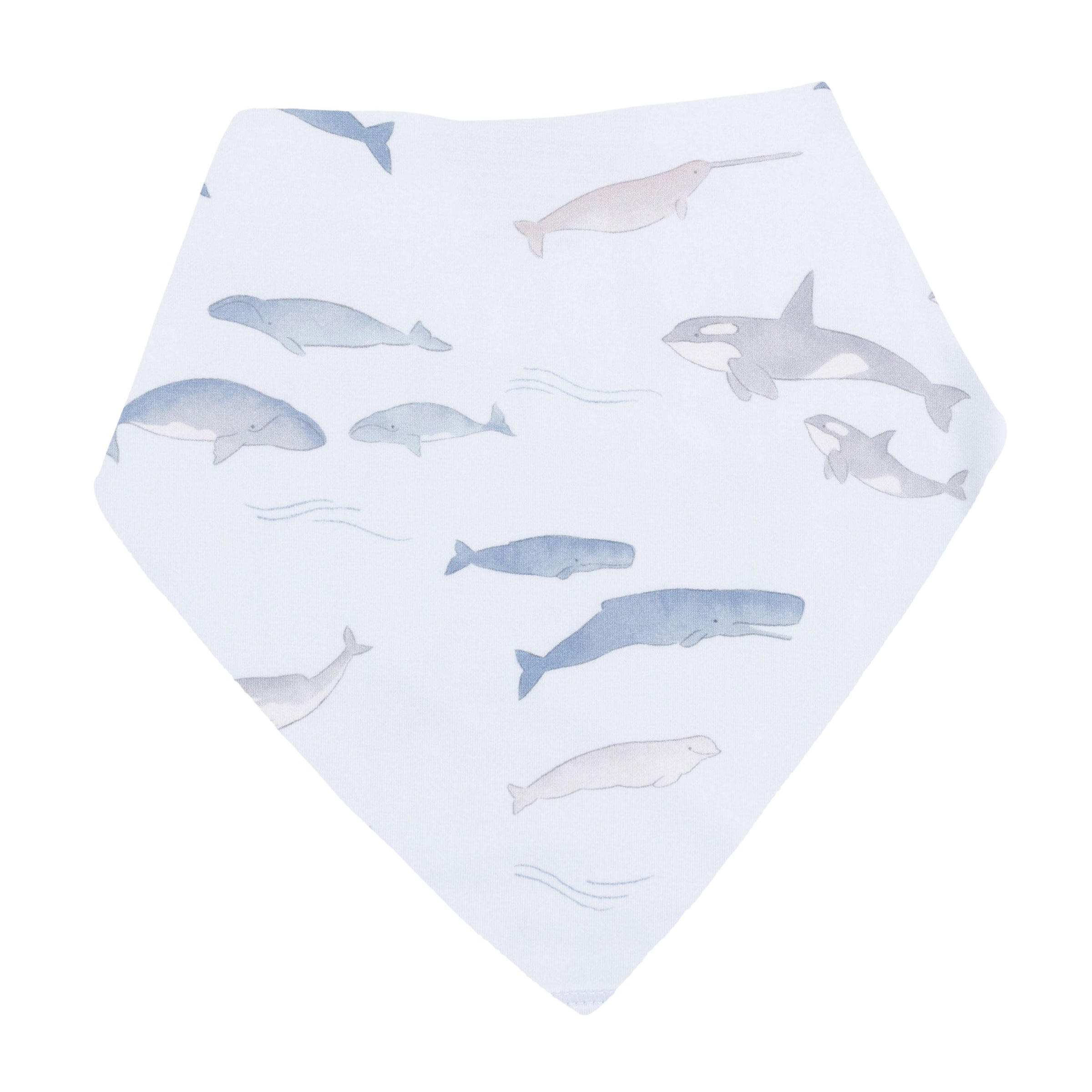 Little Whales - Polo Shortie & Bandana Bib