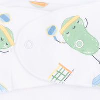 Pickles Playing Pickleball - Bandana Bib