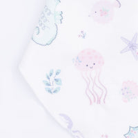 Floral Sea Creatures - Bandana Bib