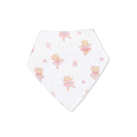 Teddy Bear Ballerina - Bandana Bib