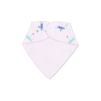 Vintage Golf Carts Pink - Bandana Bib