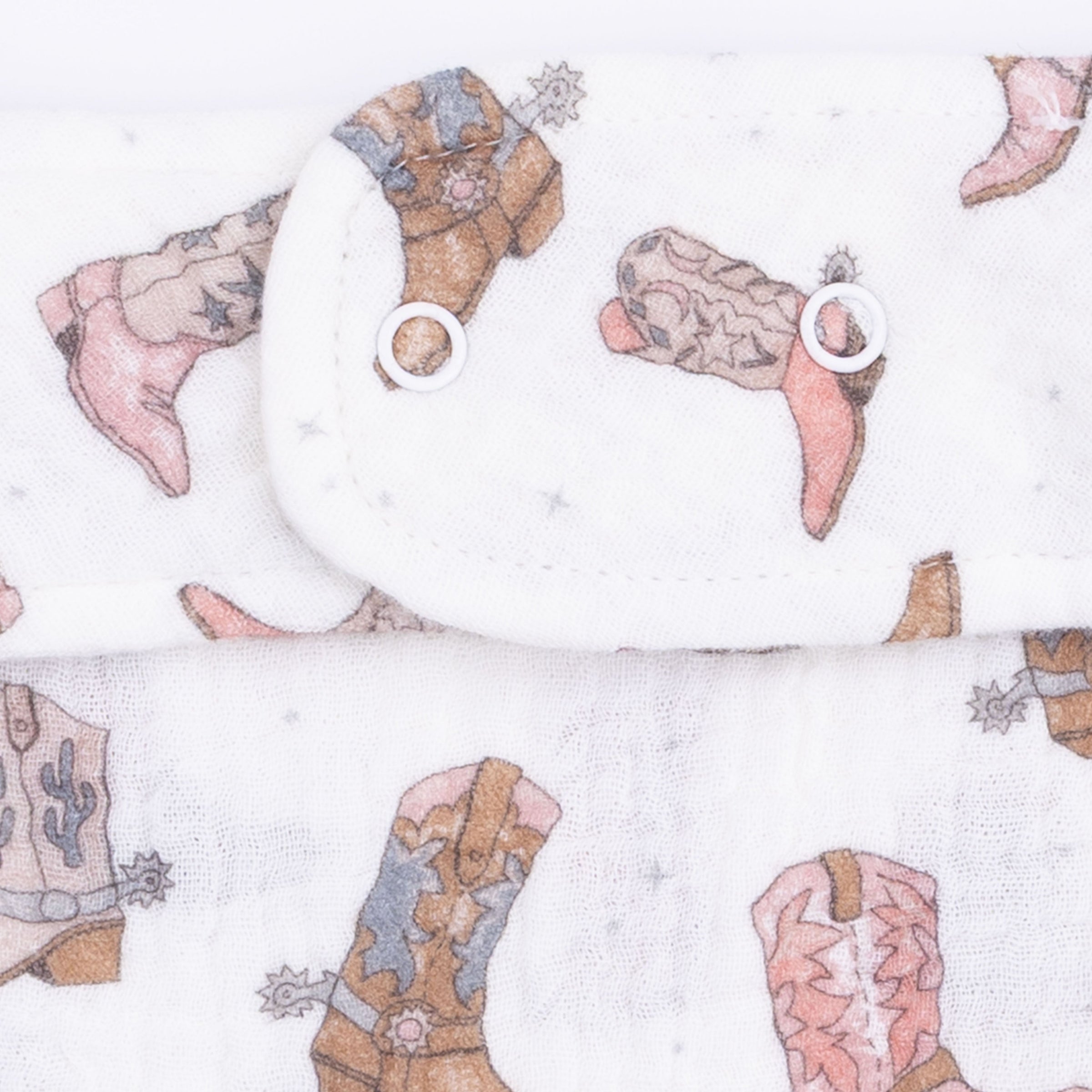 Cowgirl Boots - Bandana Bib