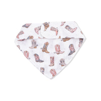 Cowgirl Boots - Bandana Bib