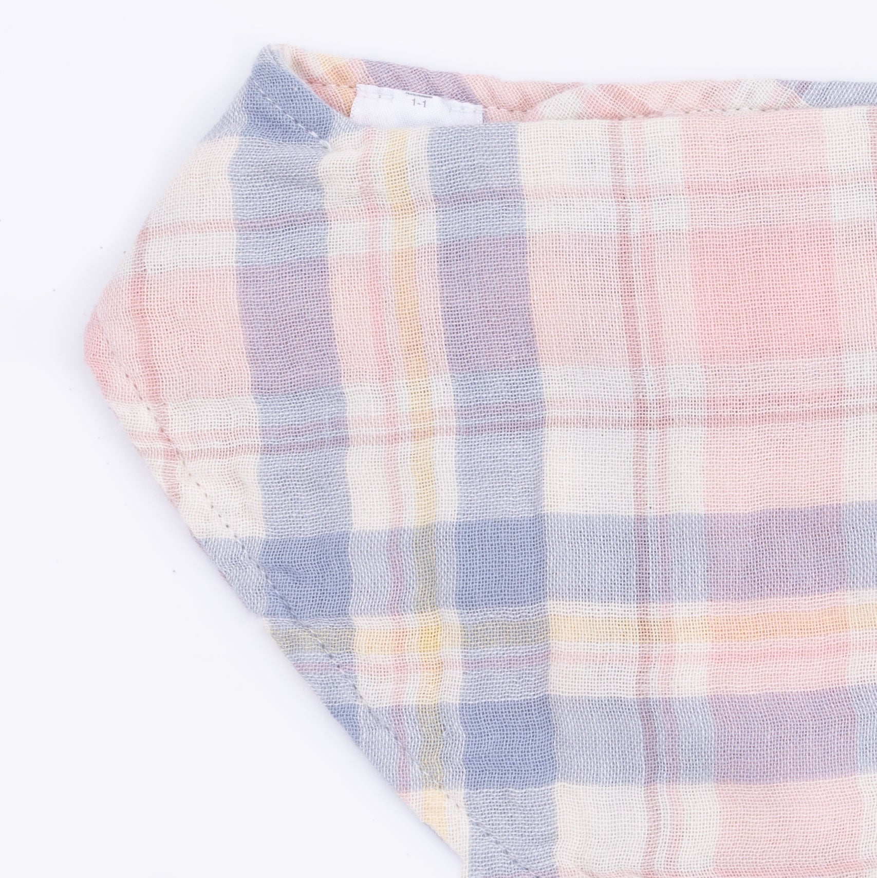 Dusty Plaid - Bandana Bib