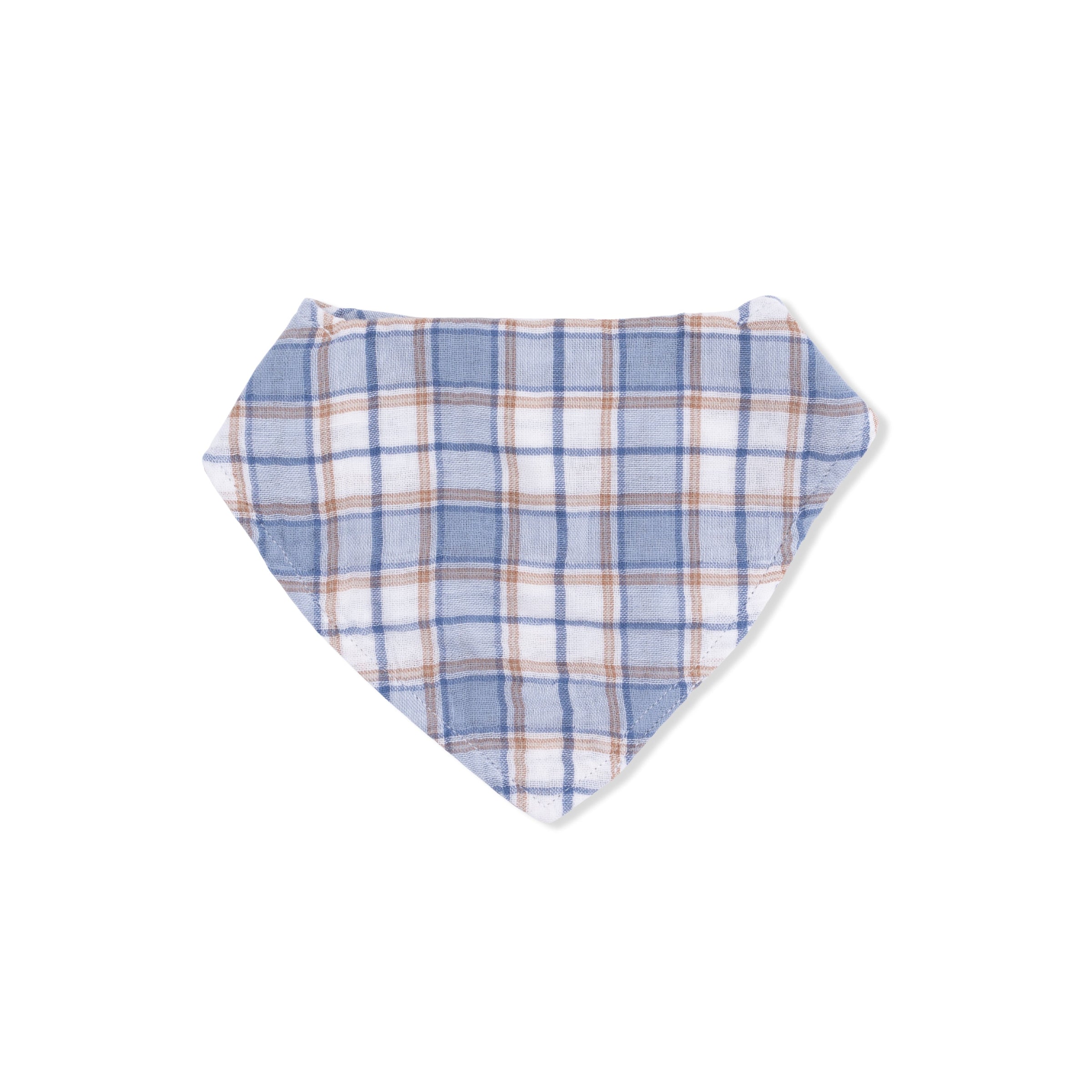 Western Boot Plaid - Bandana Bib