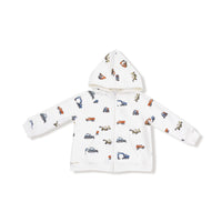 Construction Vehicles - Zip Hoodie and Jogger Set
