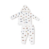 Construction Vehicles - Zip Hoodie and Jogger Set