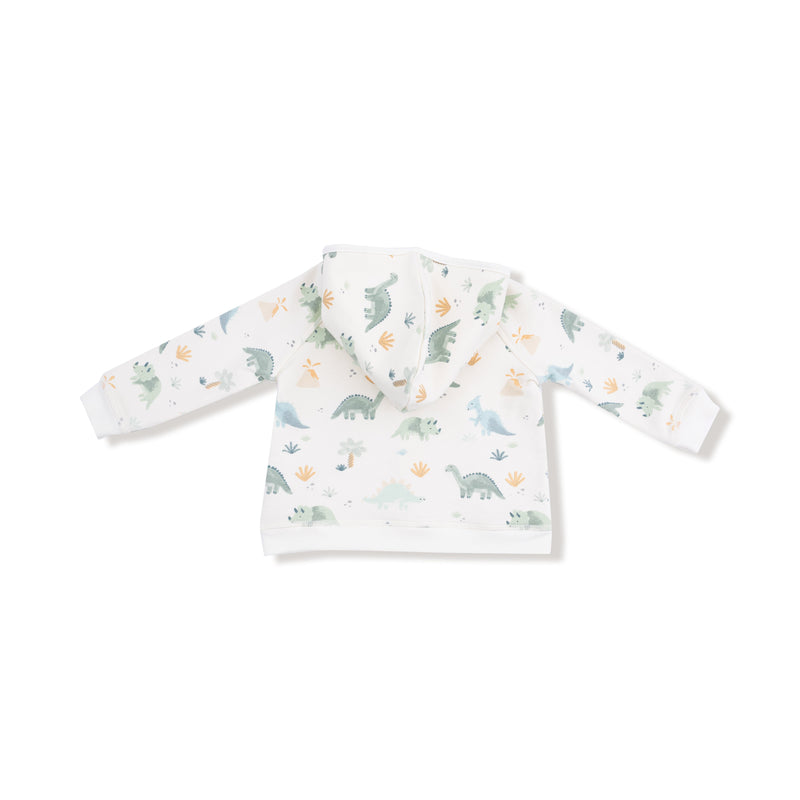 Soft Dinos - Green - Zip Hoodie and Jogger Set