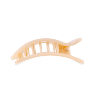 Almond Beige | Medium | Flat Rectangle Hair Clip