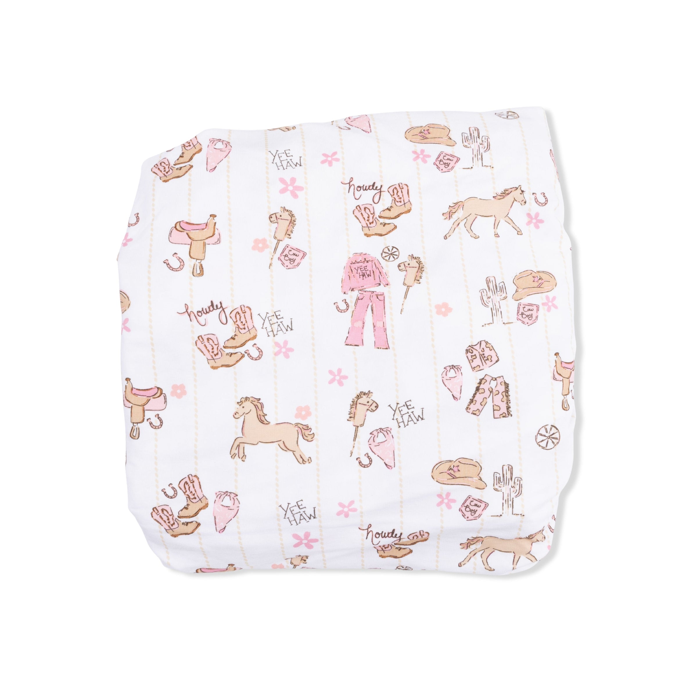 Cowgirl Nursery - Crib Sheet