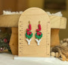 Joy Christmas Earrings  